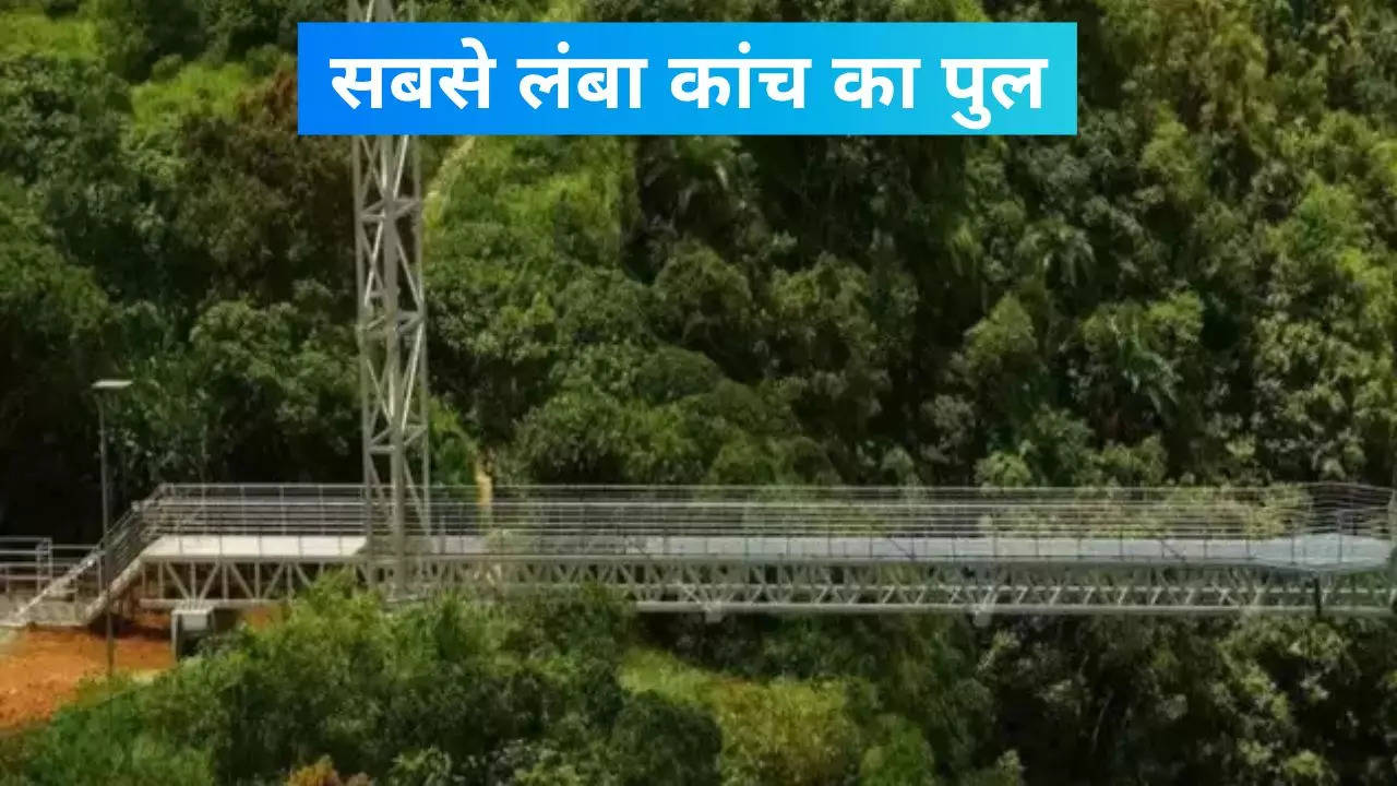 Vagamon cantilever glass bridge