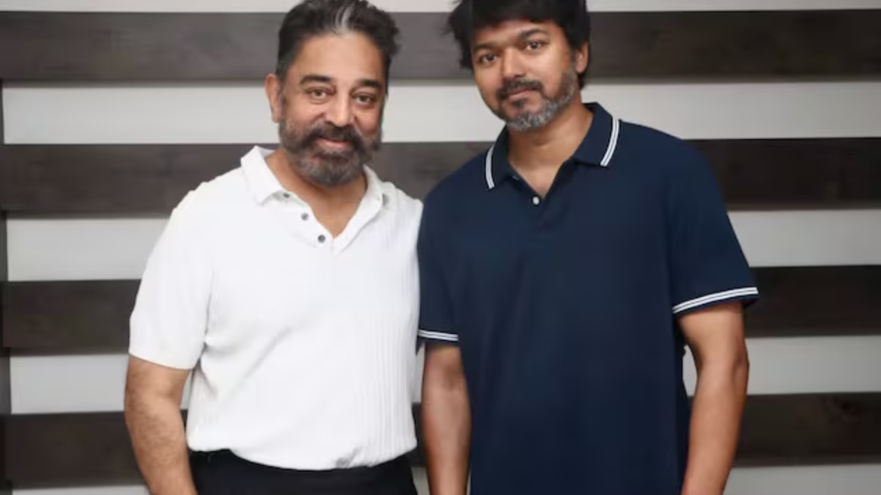 Kamal Haasan and Thalapathy Vijay