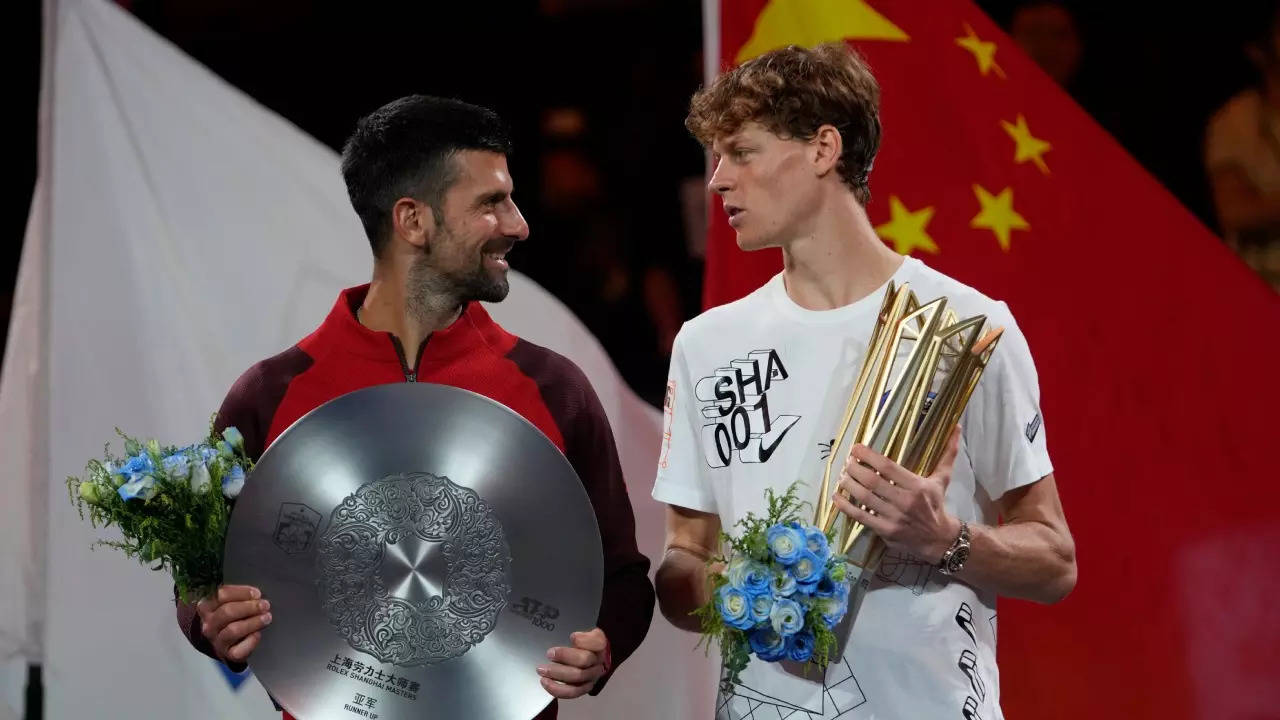 Novak Djokovic and Jannik Sinner