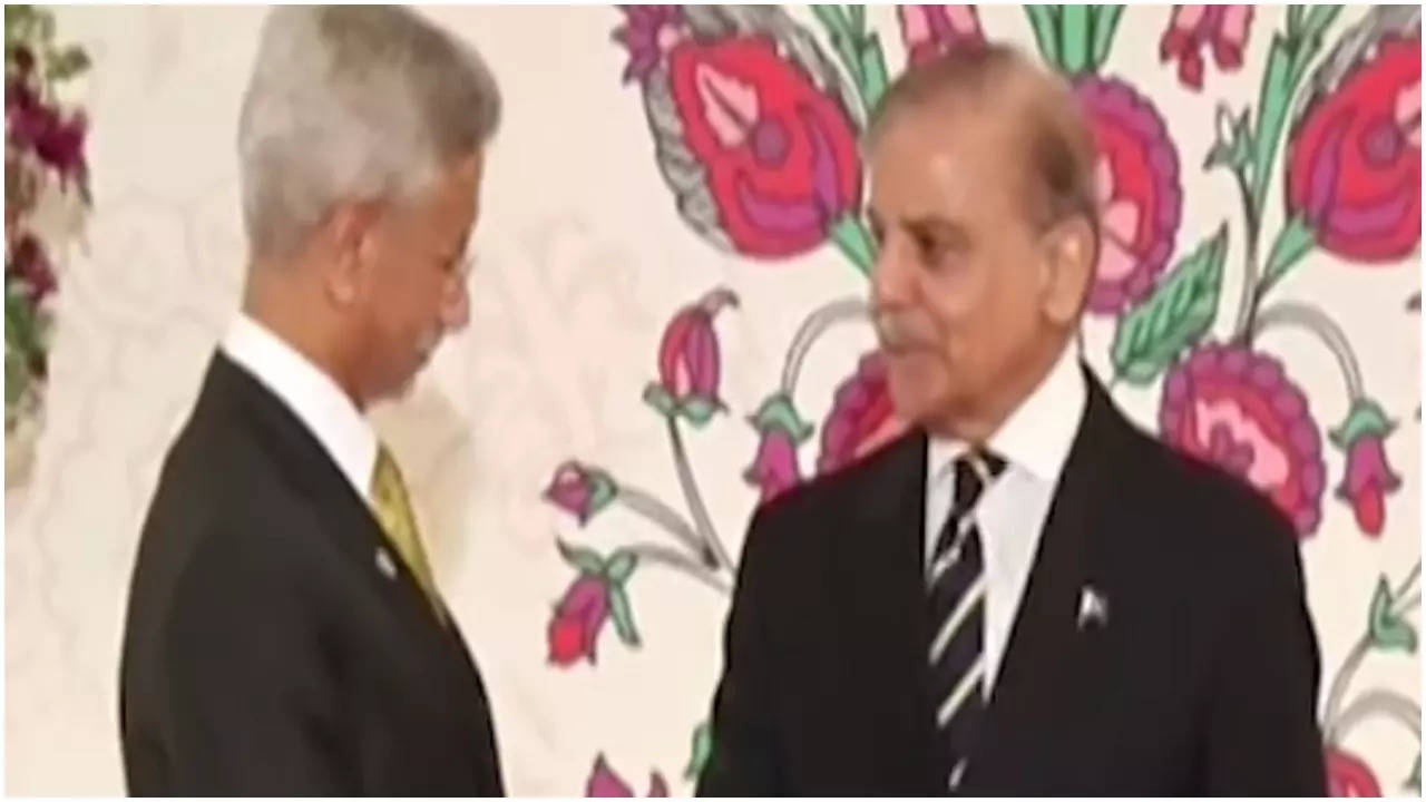 Shahbaz Sharif-S Jaishankar