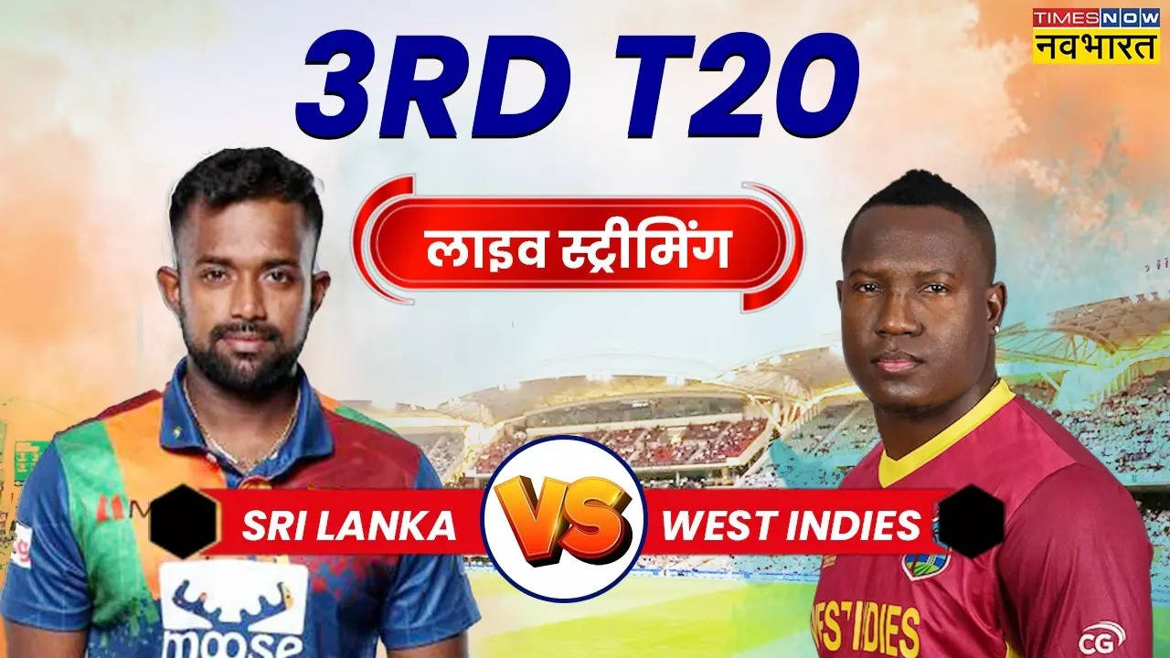 SL vs WI 3rd T20I Live Telecast and Streaming