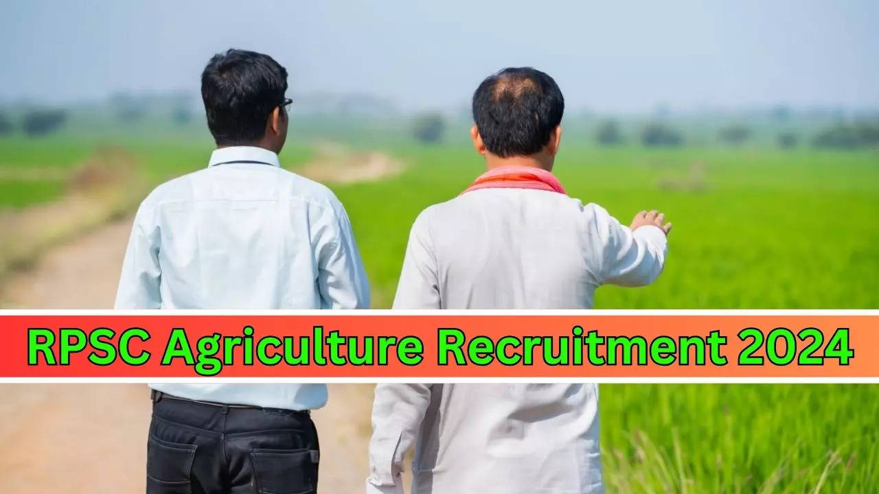 RPSC Agriculture Job 2024