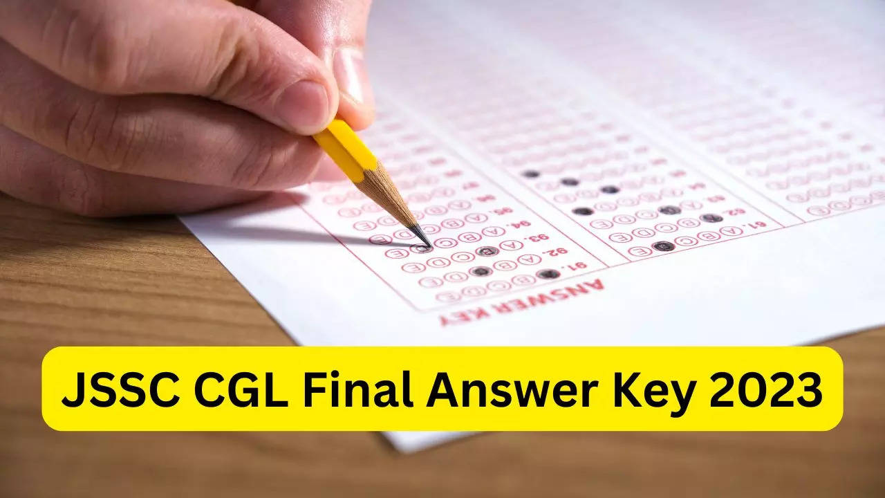 JSSC CGL Final Answer Key 2023