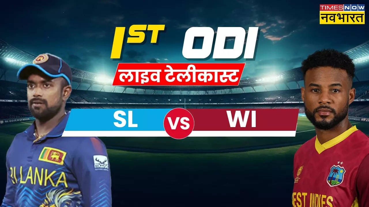 SL vs WI 1st ODI Live Streaming in india.