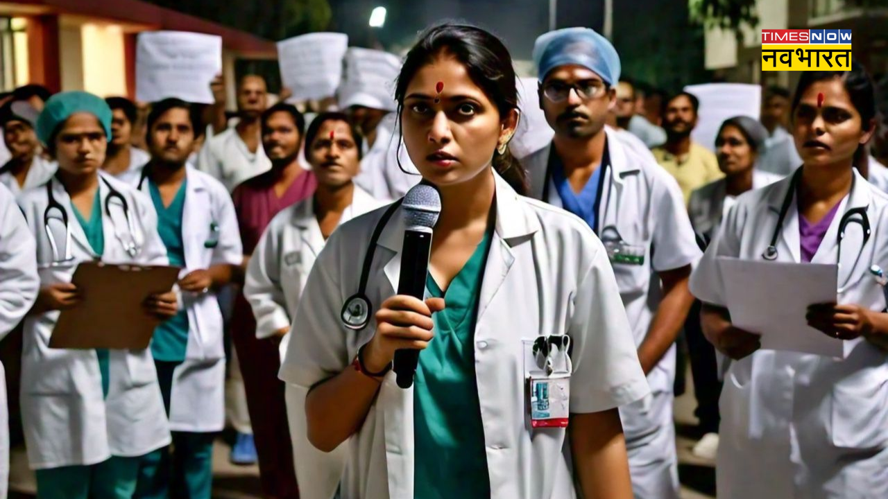 Resident doctors strike in Jaipur