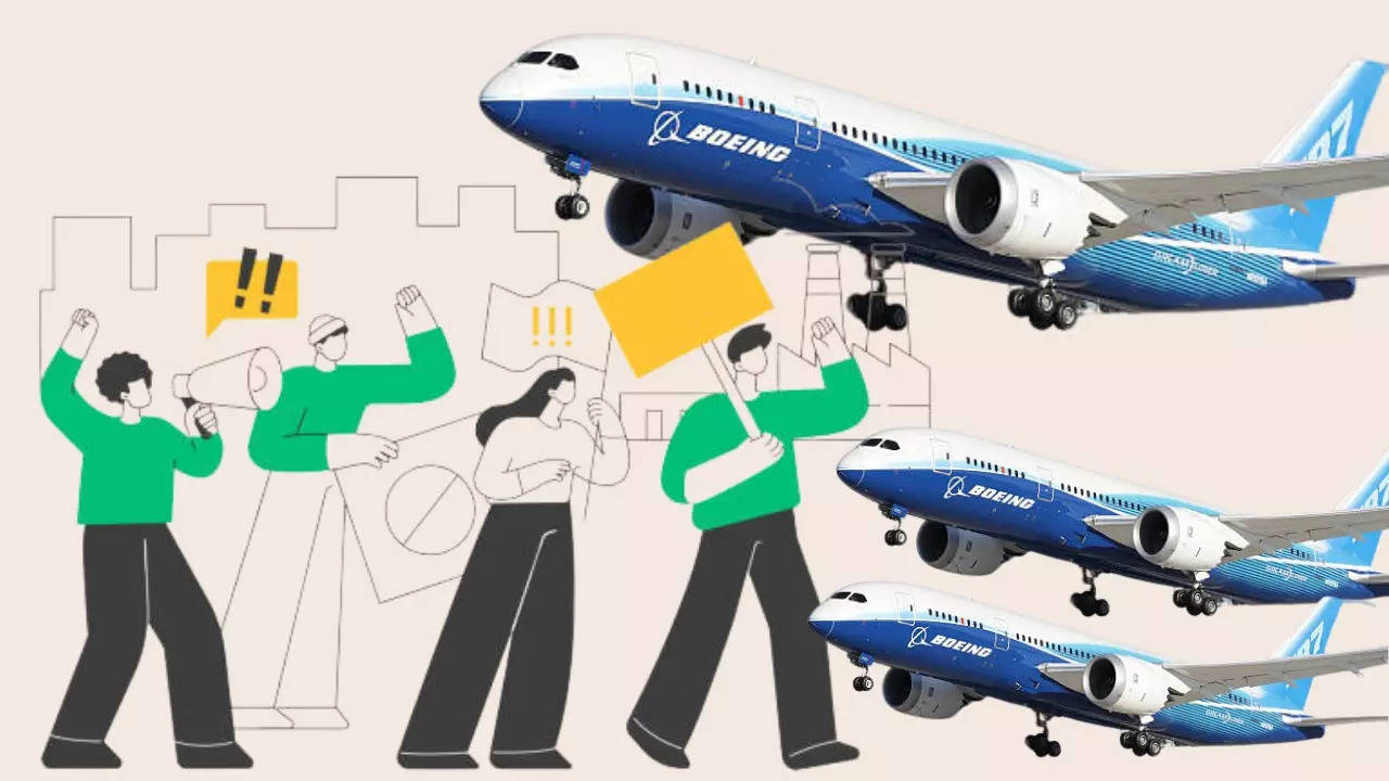 Boeing,Boeing strike, boeing strike  salary increment