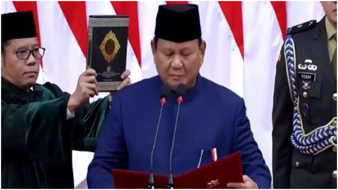 Indonesia President Prabowo Subianto