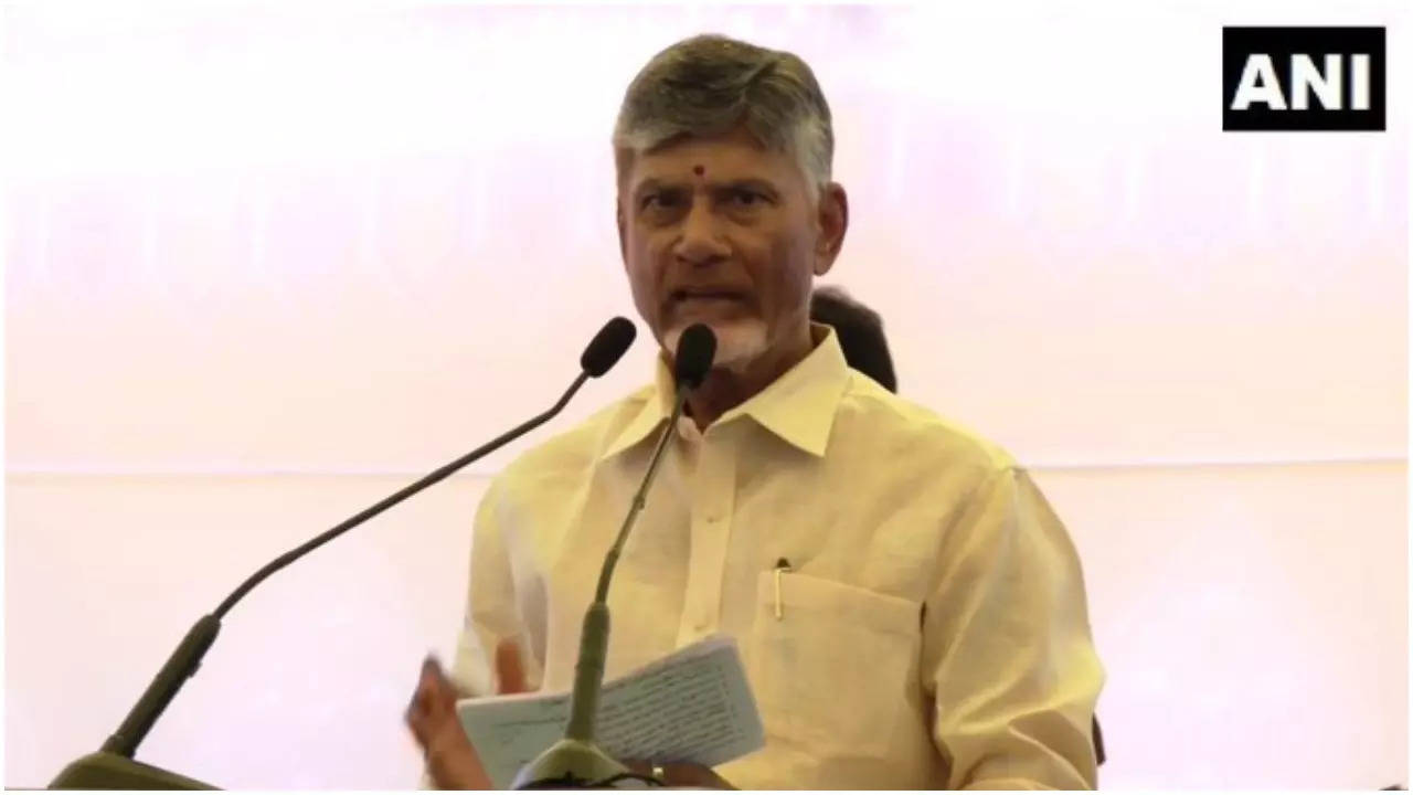 Andhra Pradesh CM N Chandrababu Naidu