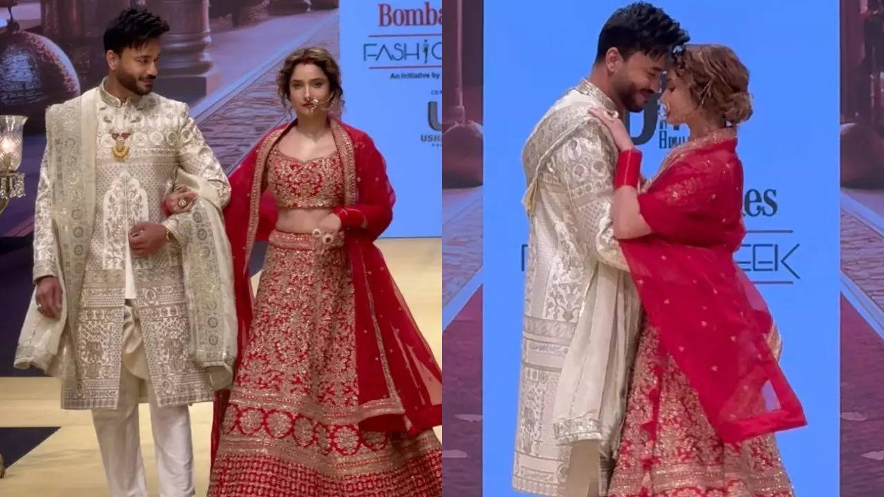 Ankita Lokhande-Vicky Jain Ramp Walk