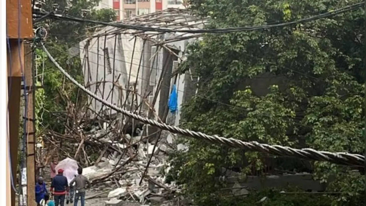 Bengaluru building collapsed