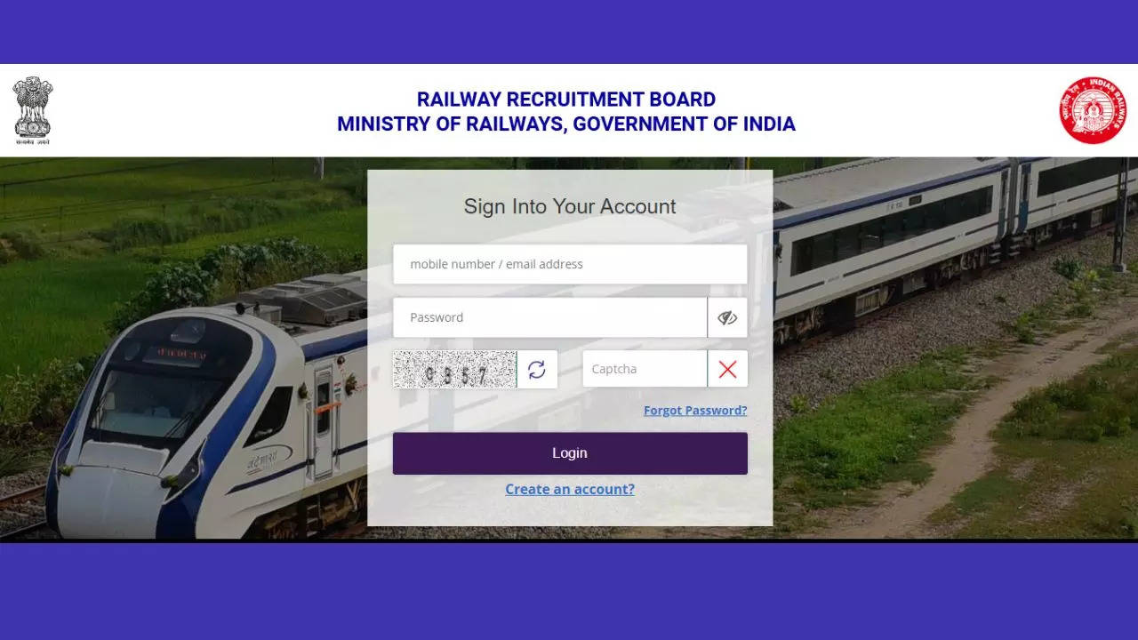 RRB JE Application Status 2024