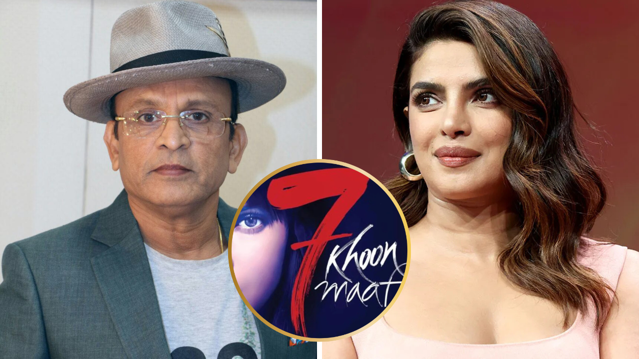 Annu Kapoor and Priyanka Chopra