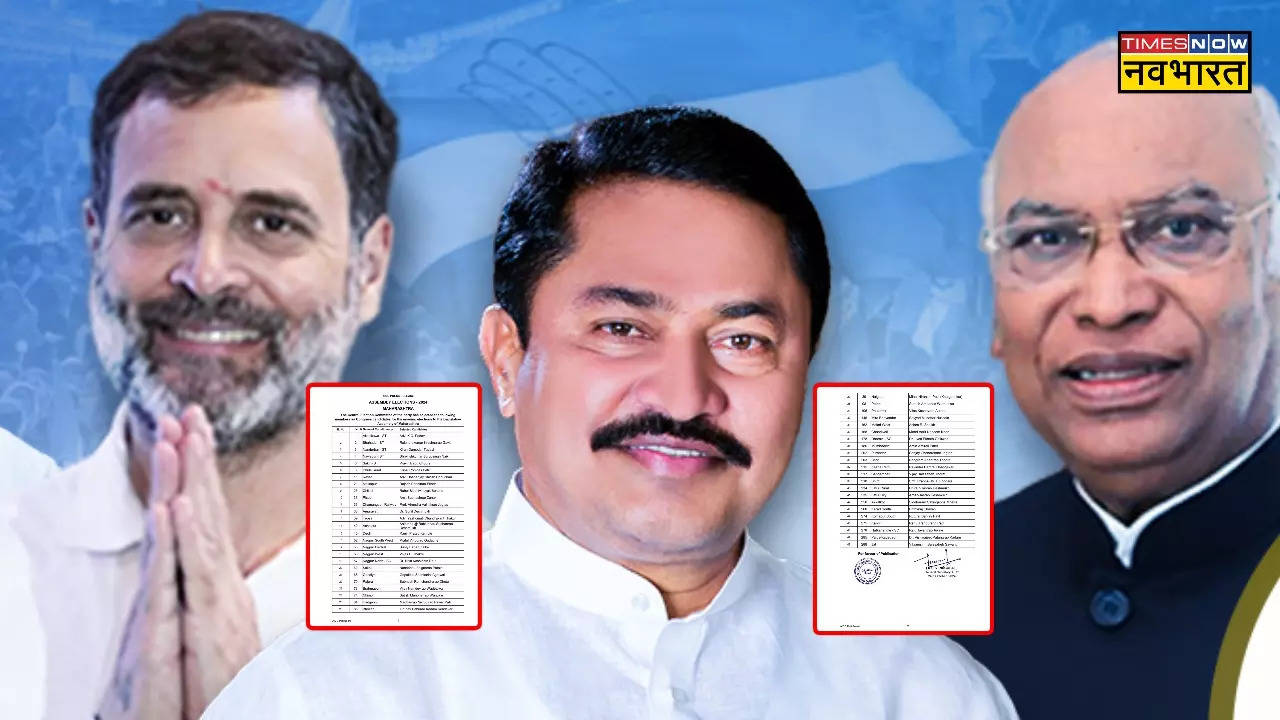 Congress Candidates List for Maharashtra