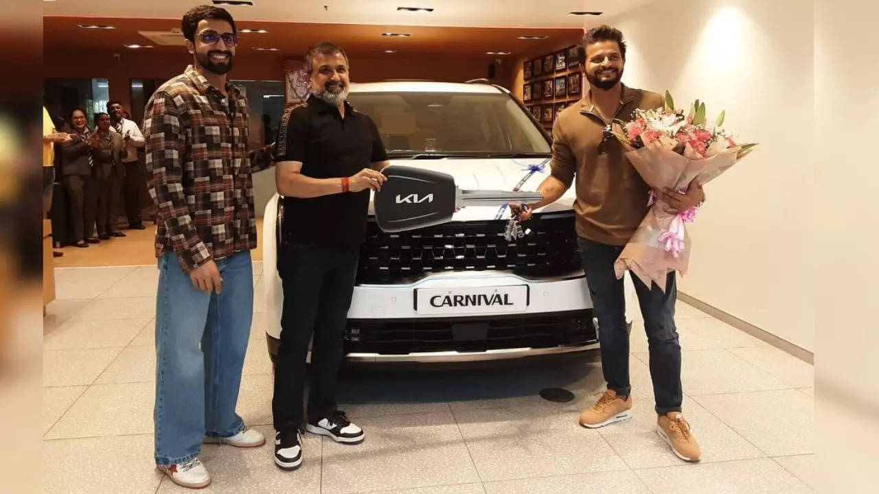 Former Indian Cricketer Suresh Raina Brings Home New Kia Carnival MPV 2024