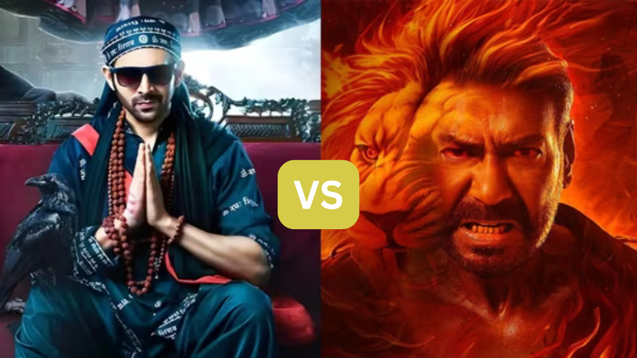 Singham Again VS Bhool Bhulaiyaa 2