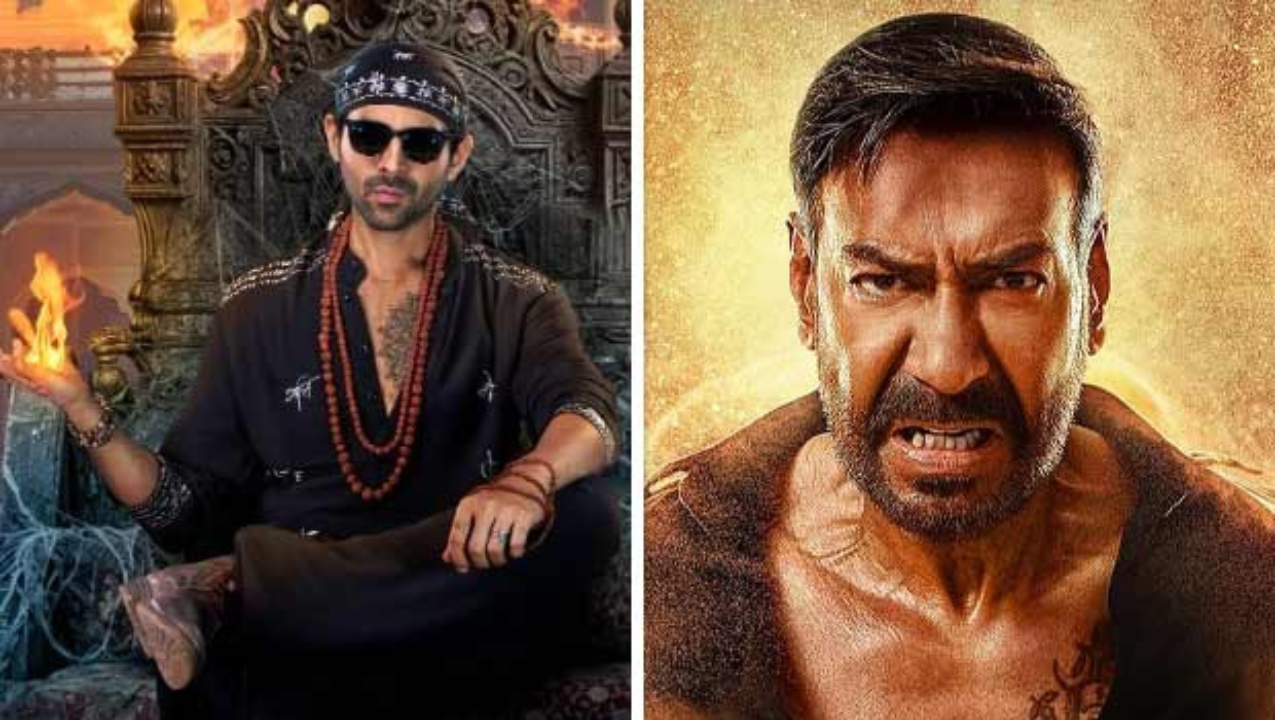 Singham Again VS Bhool Bhulaiyaa 2