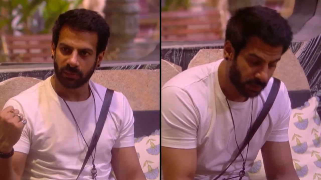 Bigg Boss 18 Karan Veer Mehar emotional breakdown