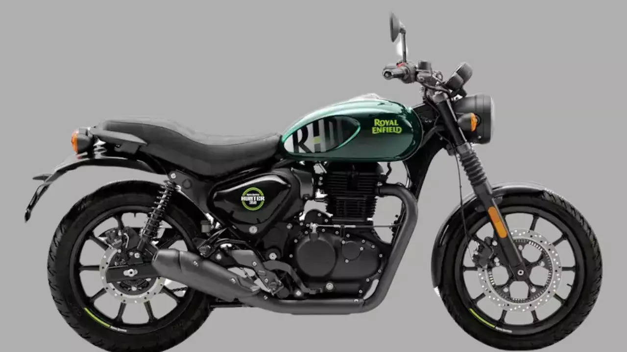 Updated Royal Enfield Hunter 350