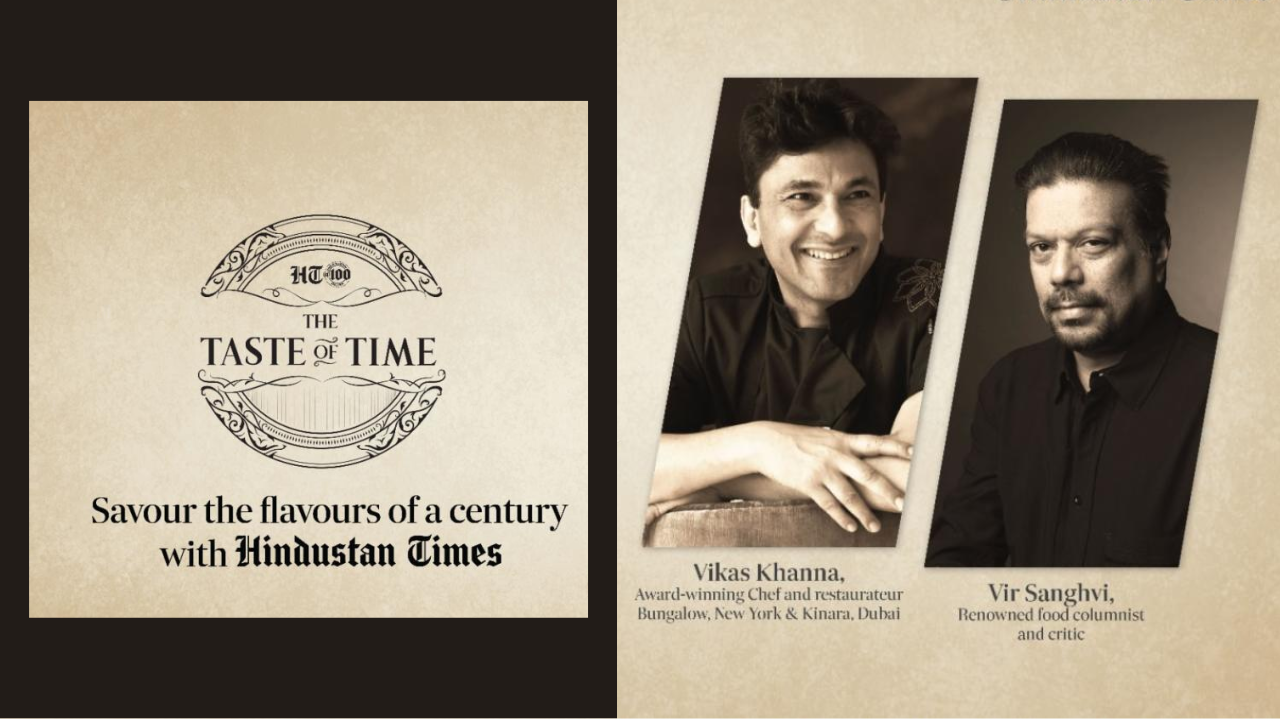 The Taste of Time, Chef Vikas Khanna, 100 Years of Hindustan Times (1)