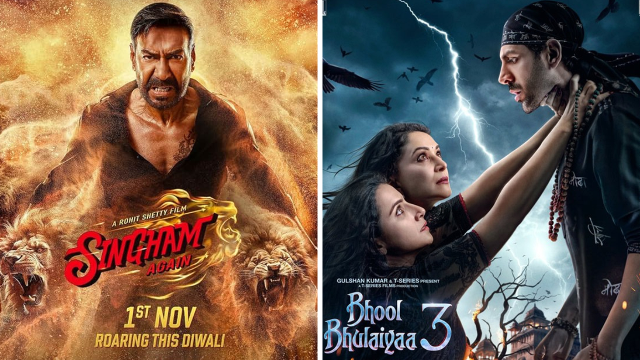 Singham Again and Bhool Bhulaiyaa 3