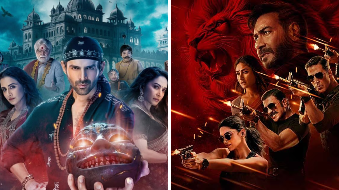 'Bhool Bhulaiyaa 3' Vs 'Singham Again'