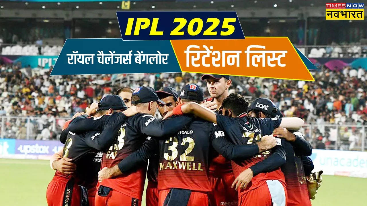 RCB IPL 2025 Retention list.