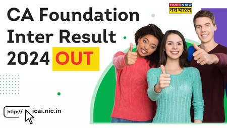 CA Foundation Inter Result 2024 OUT