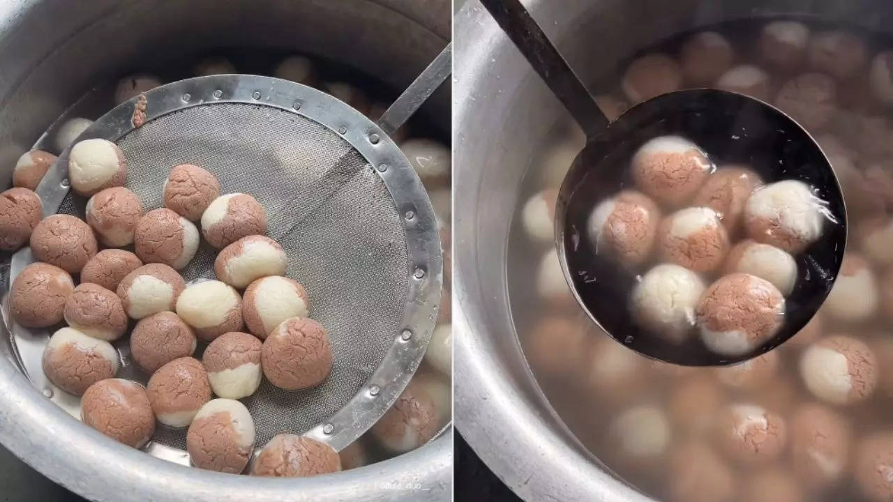 Chocolate rasgulla