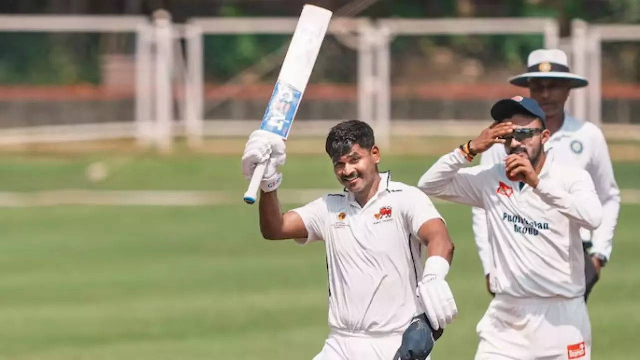 Shreyas Iyer double century