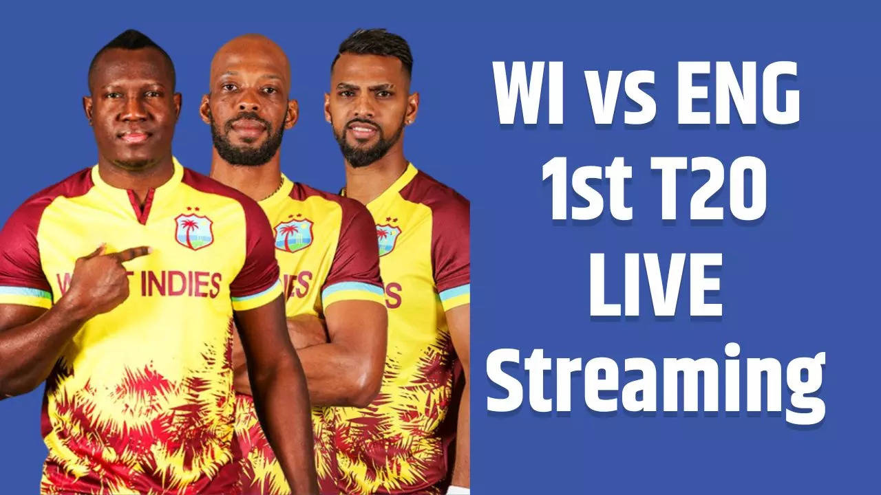 WI vs ENG 1st T20 Live, WI vs ENG 1st T20 Match live streaming, WI vs ENG 1st T20 Match Live telecast, WI vs ENG 1st T20 Match Live, WI vs ENG 1st T20 streaming, WI vs ENG 1st T20 Match live telecast, West Indies vs England 1st T20 Match Live Updates, West Indies vs England 1st T20 Match Score, West Indies vs England 1st T20 Match Live Updates, West Indies vs England 1st T20 Match Updates, West Indies vs England 1st T20 Match Live Streaming,