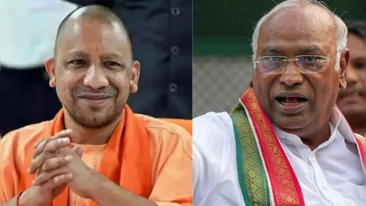 kharge on up cm yogi