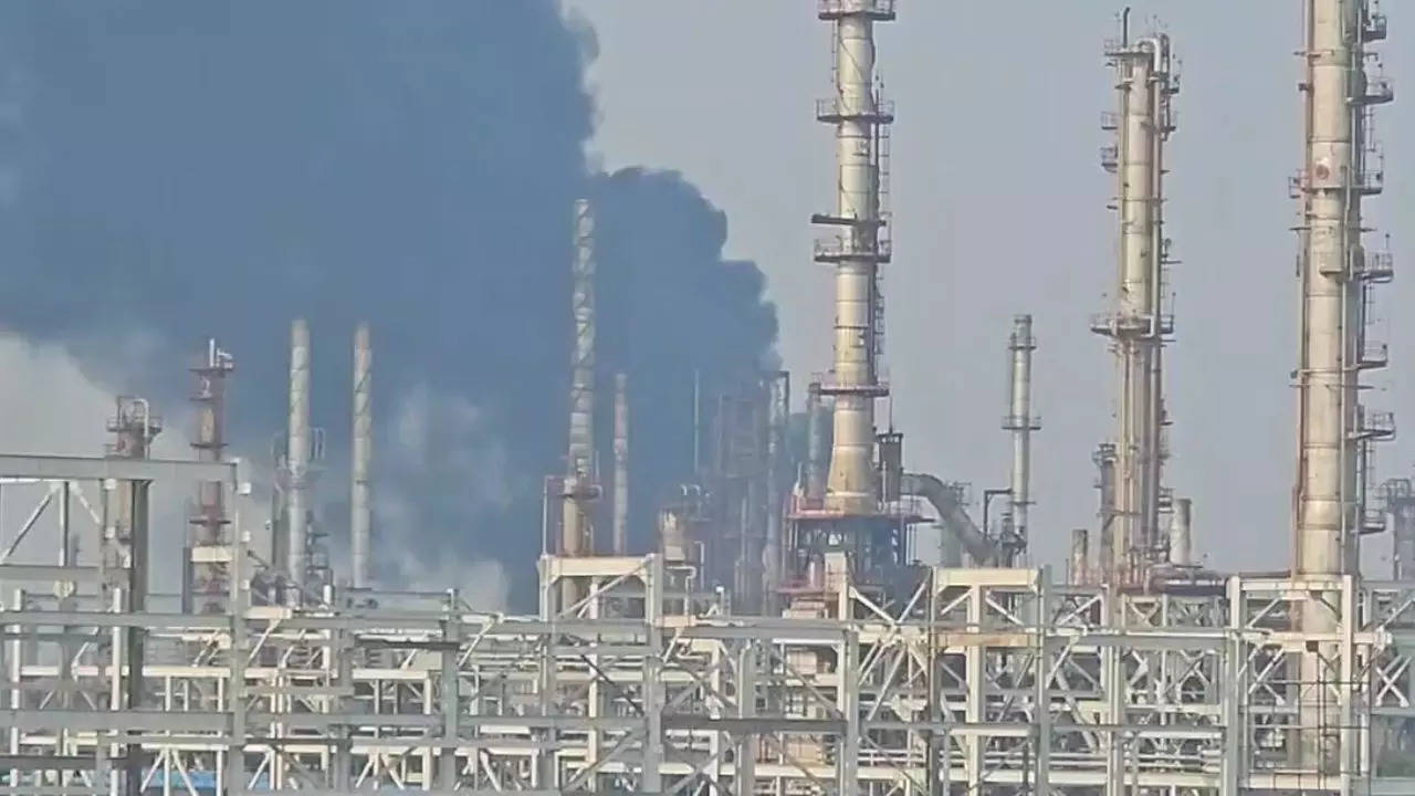 refinery fire