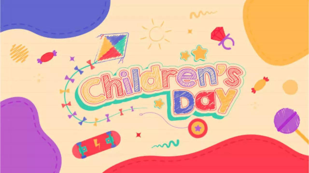 Childrens Day Drawing