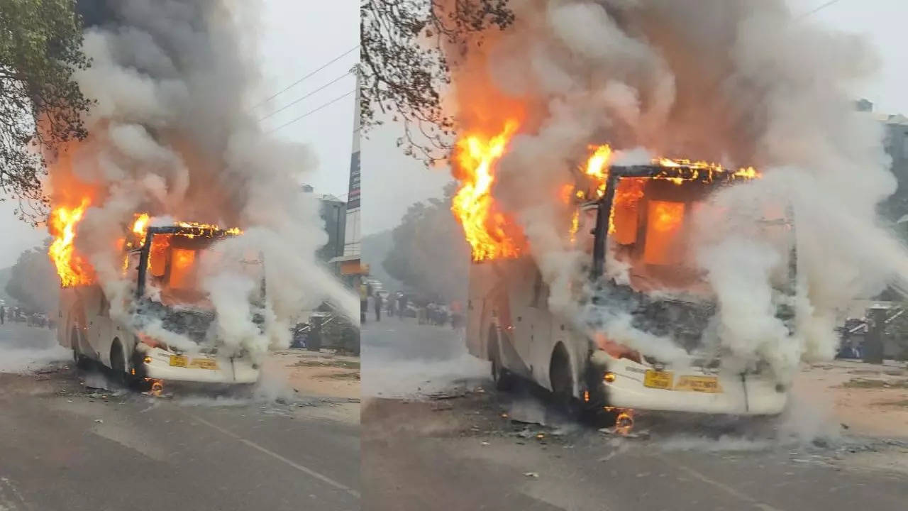 School Bus Fire