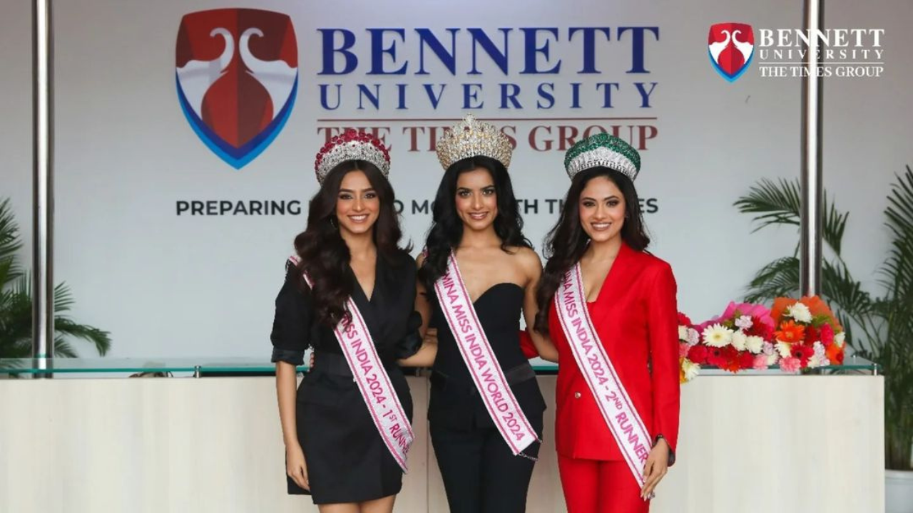 Bennett University, Miss India 2024, Nikita Porwal