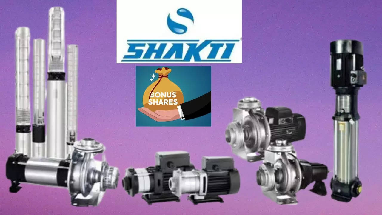 Shakti Pumps Bonus Shares