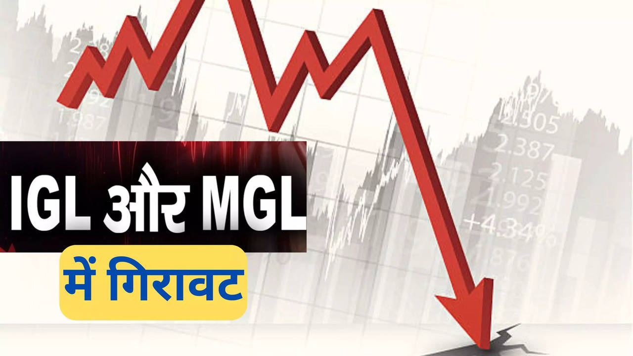 IGL-MGL Share Price Fell Down