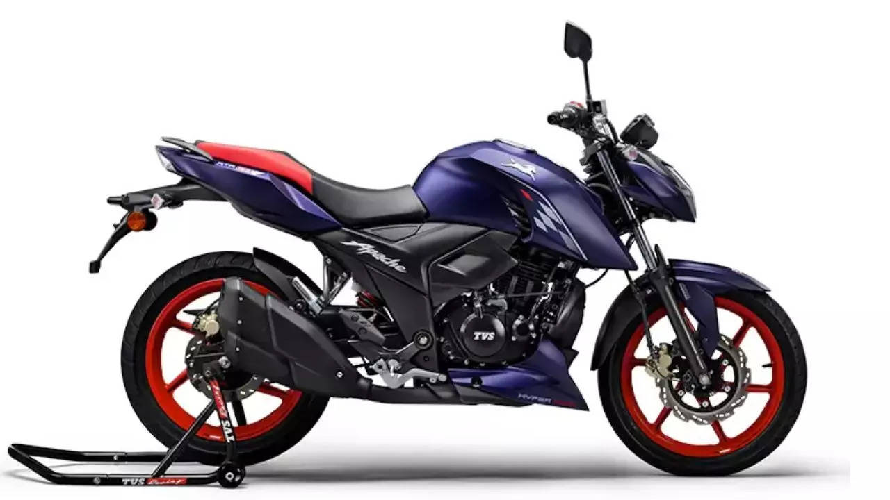 New TVS Apache RTR 4V Updated With New Features