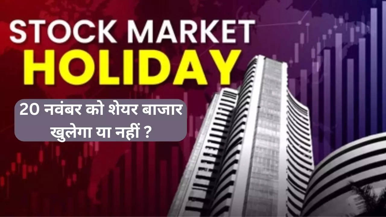 stock market holiday on 20 november