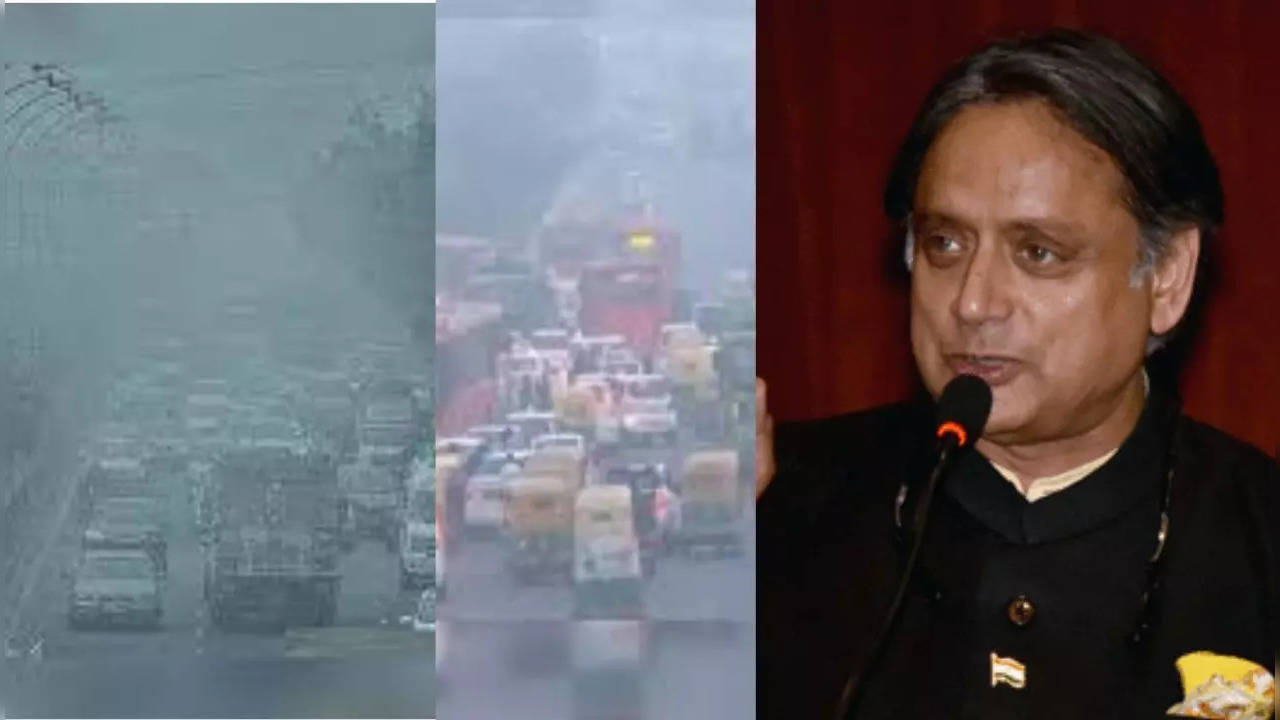 Shashi Tharoor on Delhi AQI