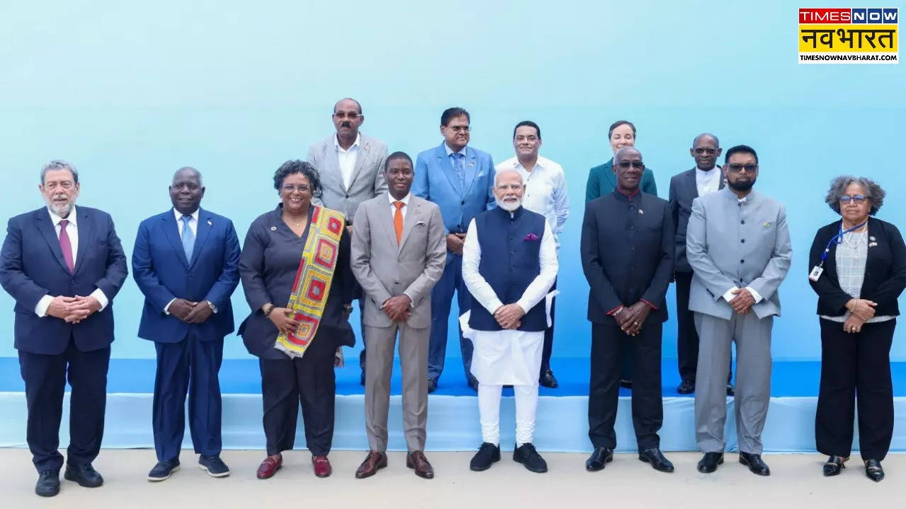 PM Modi in India-CARICOM Summit