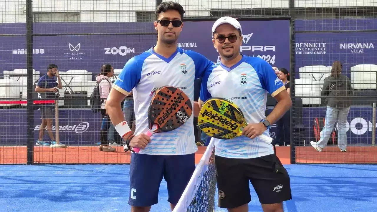 Chaitanya Shah and Vikram Shah, FIP Promotion India Padel Open