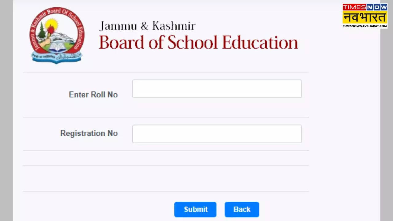 JKBOSE Class 11th Result 2024 