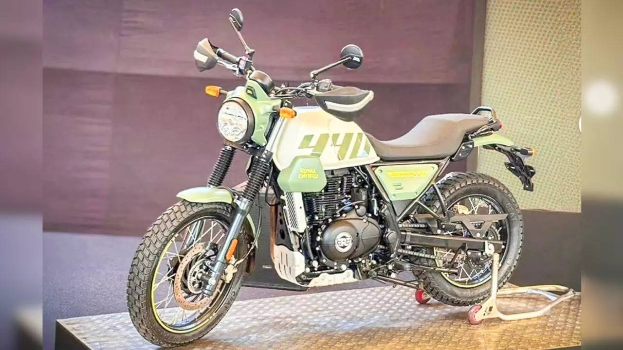 Royal Enfield Scram 440 Debut At Motoverse 2024