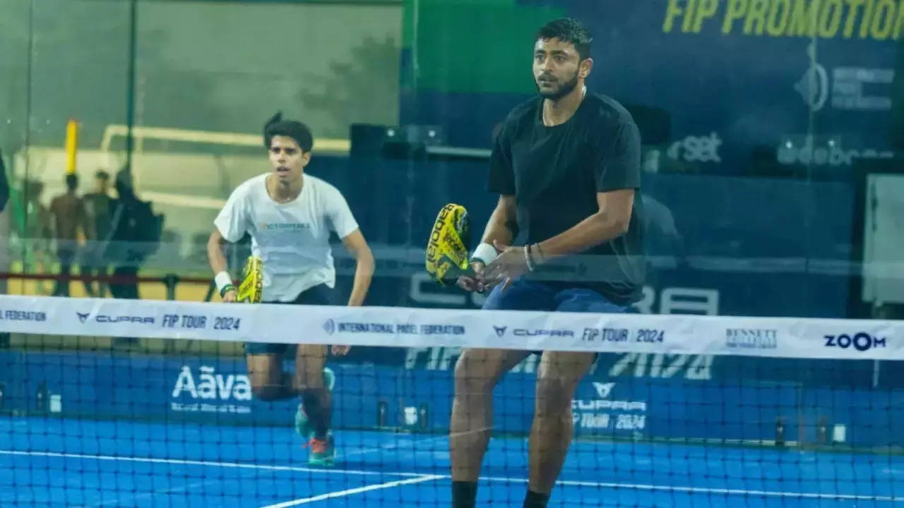 Rahul Motwani and Aryan Goveas, FIP Promotion India padel open