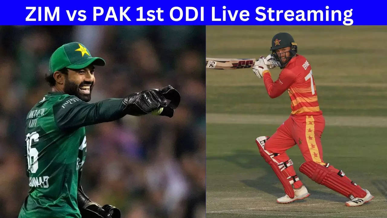 ZIM vs PAK 1st ODI Live Streaming