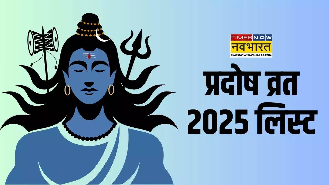 Pradosh Vrat 2025 List