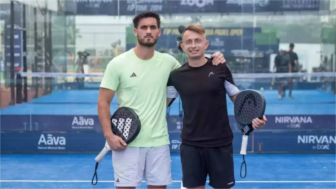 Arthur Hugounenq And Thomas Suex, FIP Promotion India padel open