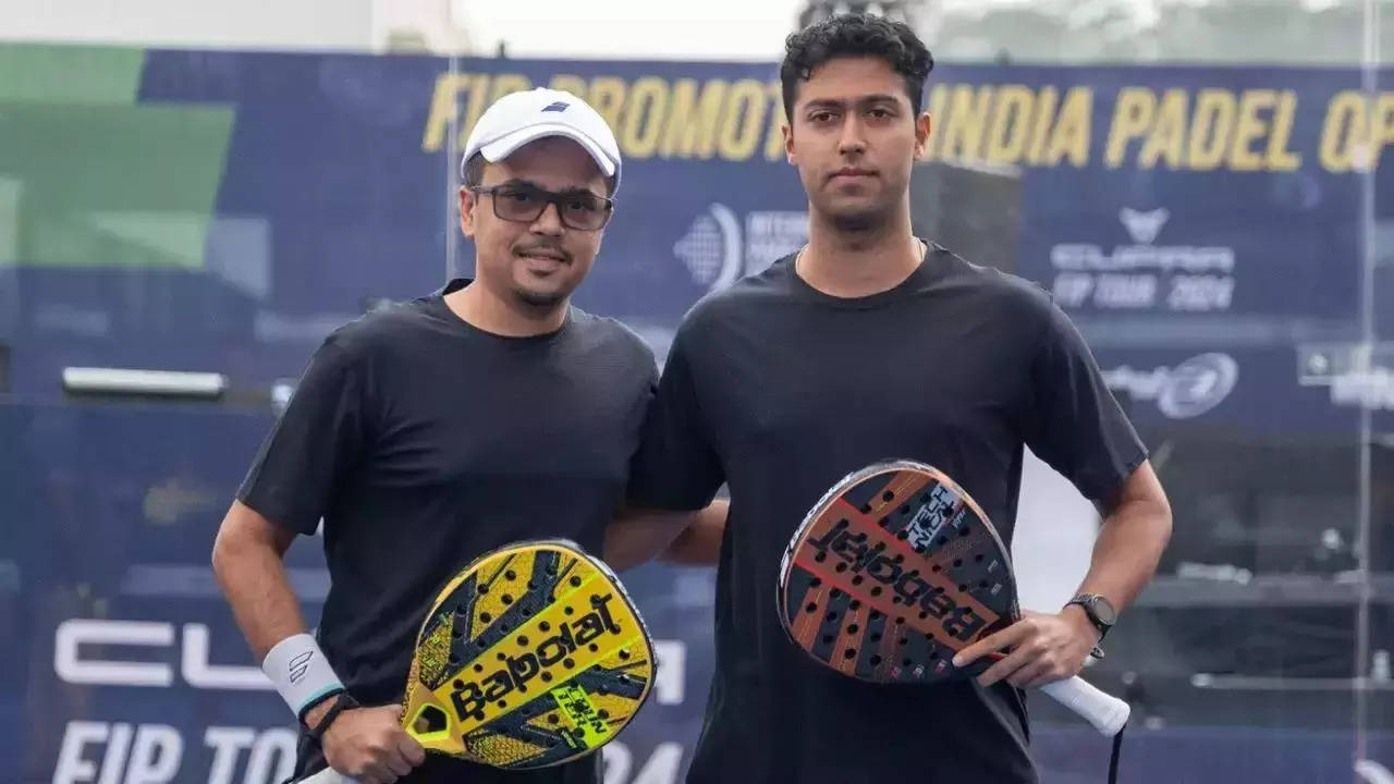 Chaitanya Shah and Vikram Shah, FIP Promotion India padel open 2024