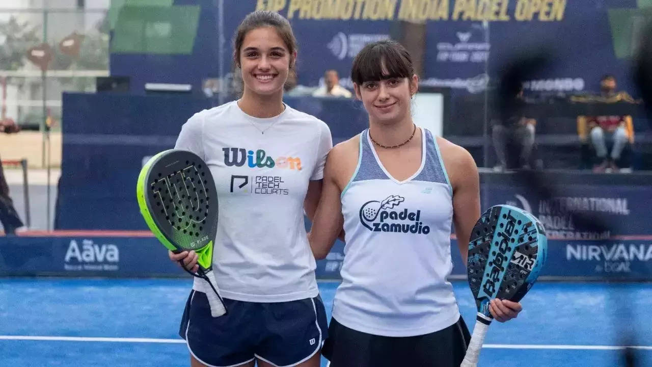 Aitana Solan Domenech and Ainize Santamaria Landa, FIP Promotion India padel open